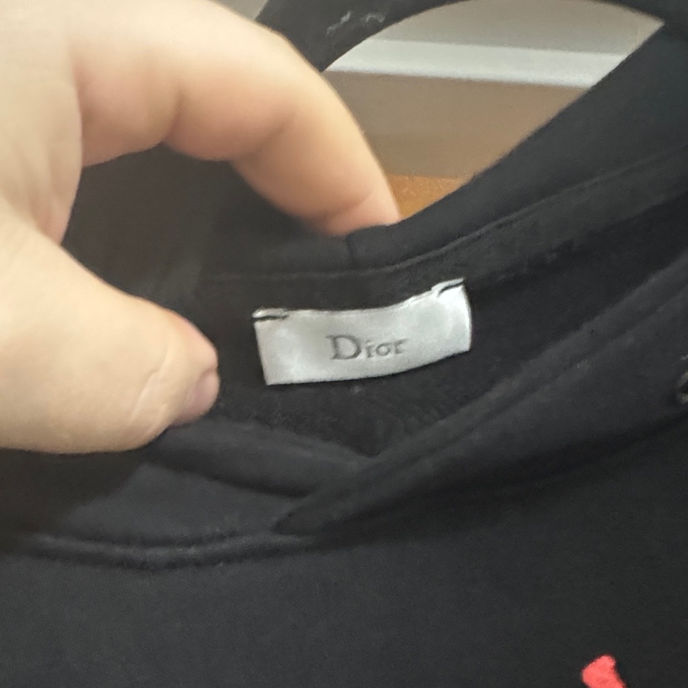 Dior Black Multicolor Paint Effect Top - Picture 2 of 4